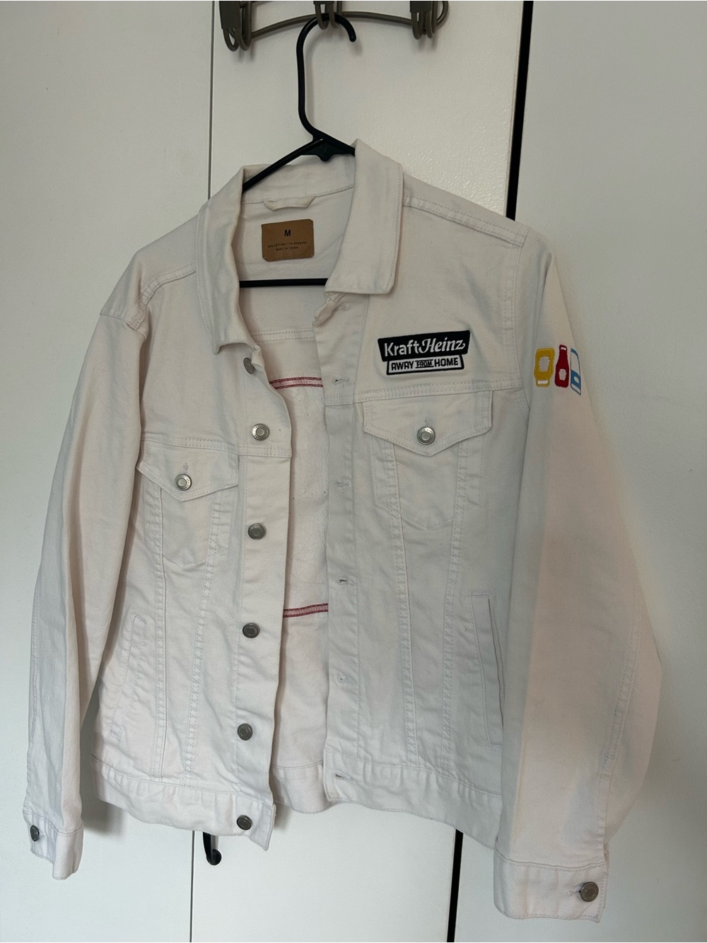 Kraft Heinz White Denim Jacket